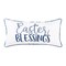 12" x 24" Easter Blessings Embroidered Throw Pillow